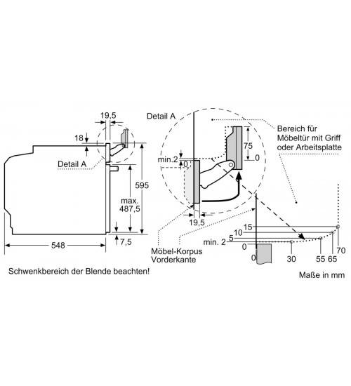 Bosch博世嵌入式微波蒸汽烤箱HNG8764C6微波加热